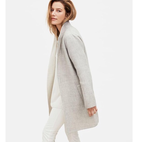 eileen fisher alpaca jacket